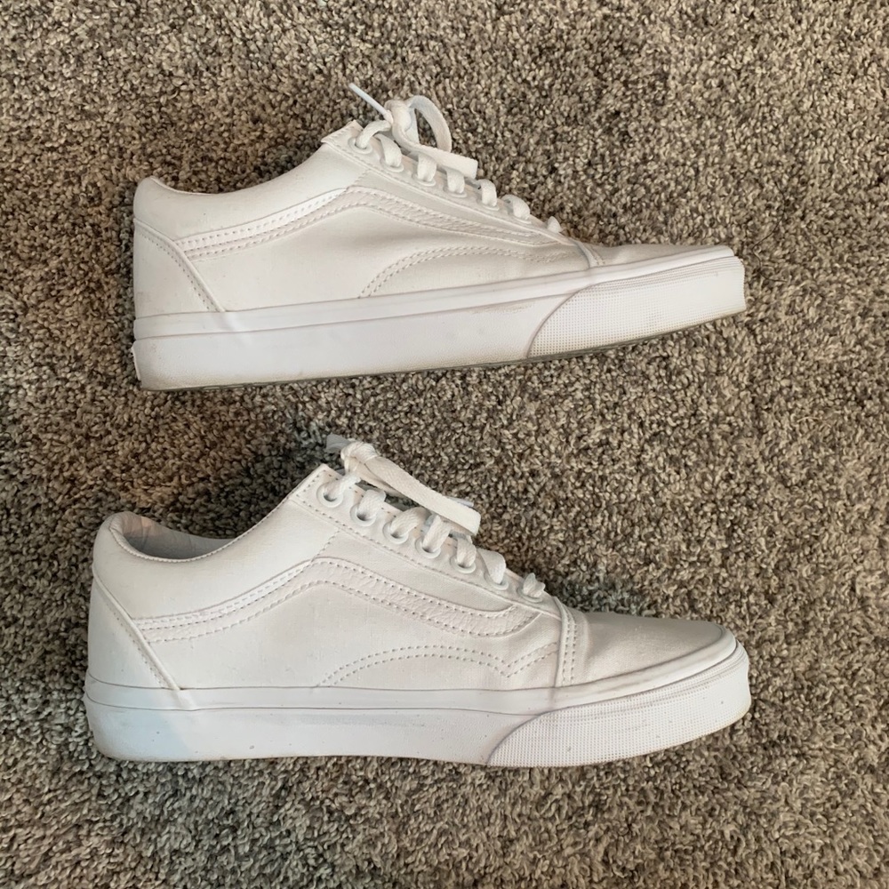 All White Vans